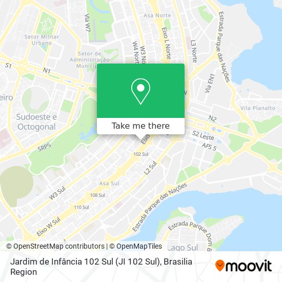 Jardim de Infância 102 Sul (JI 102 Sul) map