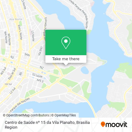 Centro de Saúde nº 15 da Vila Planalto map