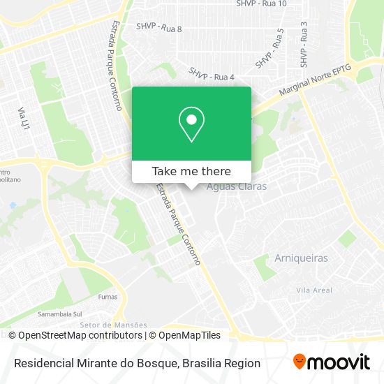 Residencial Mirante do Bosque map