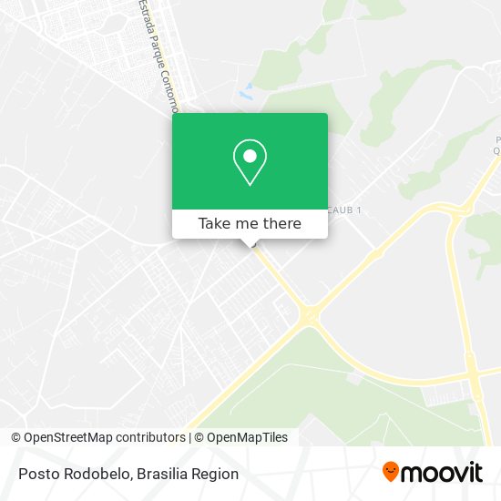 Mapa Posto Rodobelo