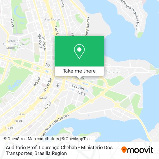 Auditorio Prof. Lourenço Chehab - Ministério Dos Transportes map