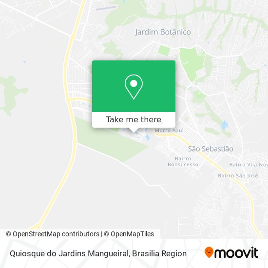 Quiosque do Jardins Mangueiral map