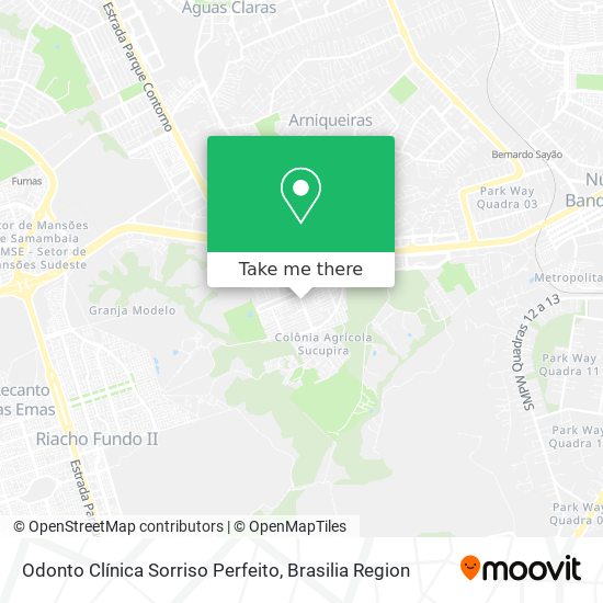 Odonto Clínica Sorriso Perfeito map
