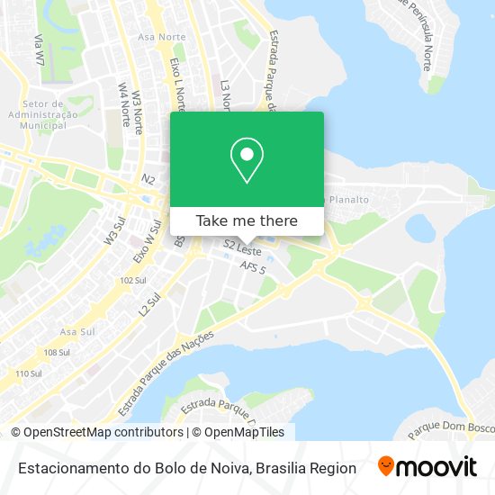 Estacionamento do Bolo de Noiva map