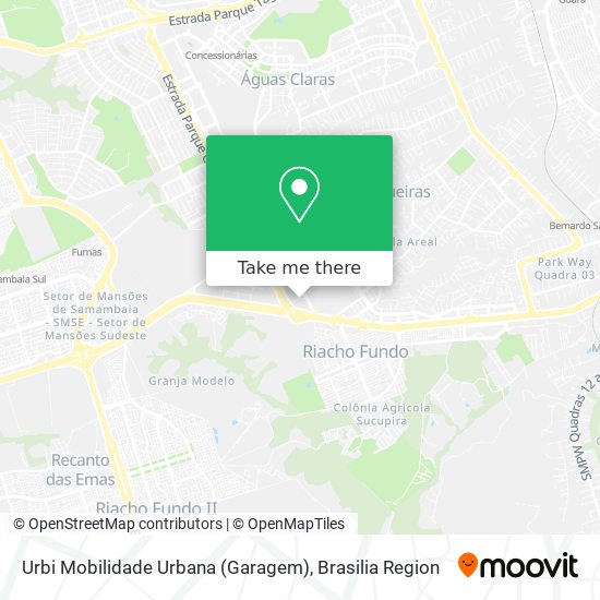 Urbi Mobilidade Urbana (Garagem) map