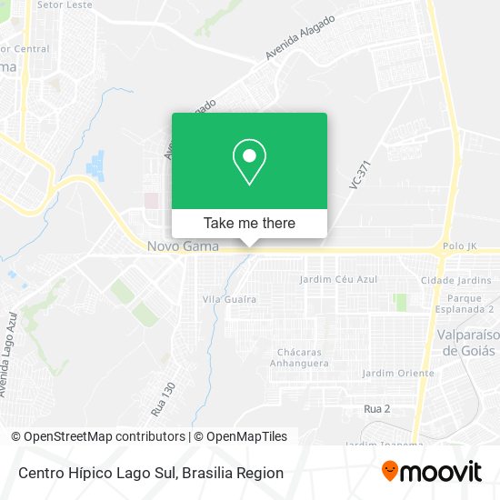 Centro Hípico Lago Sul map