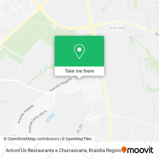 Antoni'Us Restaurante e Churrascaria map