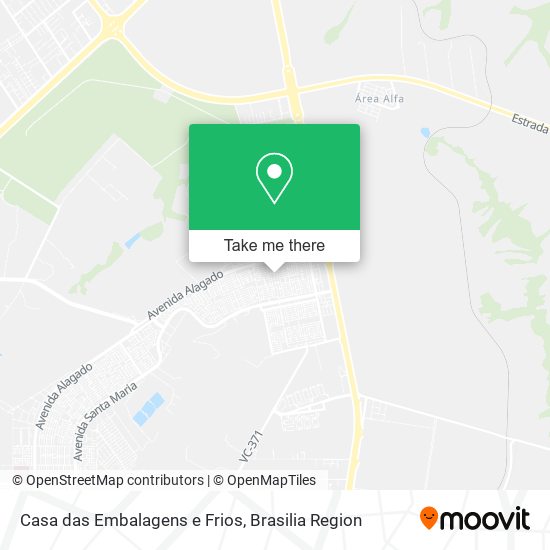 Casa das Embalagens e Frios map