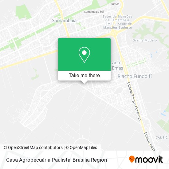 Casa Agropecuária Paulista map