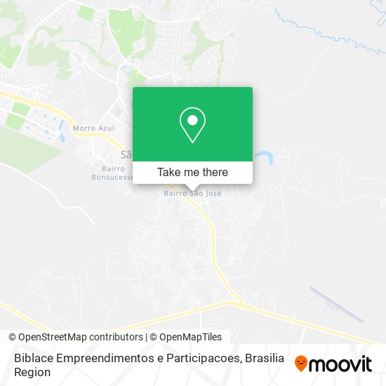 Mapa Biblace Empreendimentos e Participacoes