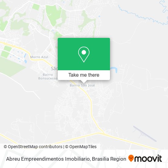 Mapa Abreu Empreendimentos Imobiliario