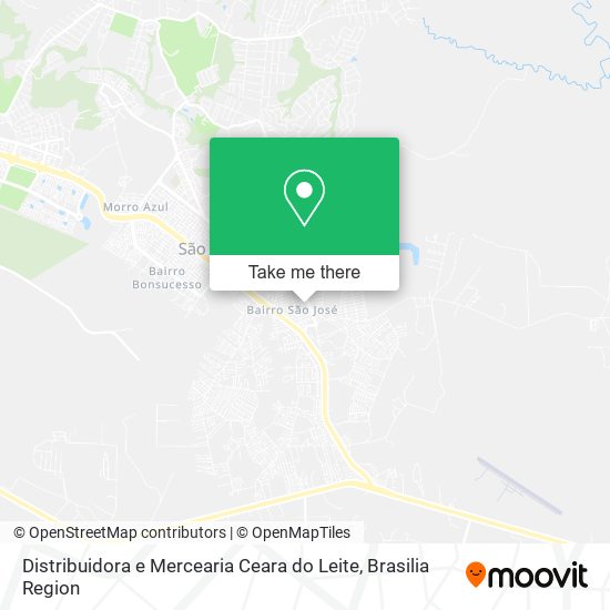 Distribuidora e Mercearia Ceara do Leite map