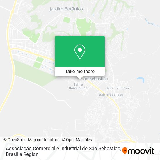 Associação Comercial e Industrial de São Sebastião map