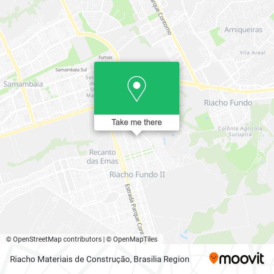 Riacho Materiais de Construção map