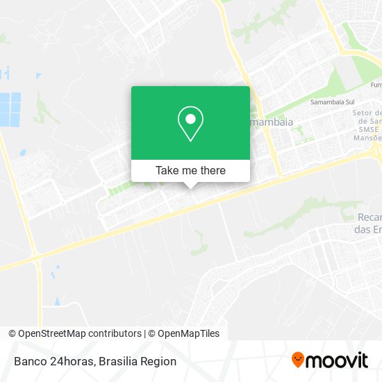 Banco 24horas map