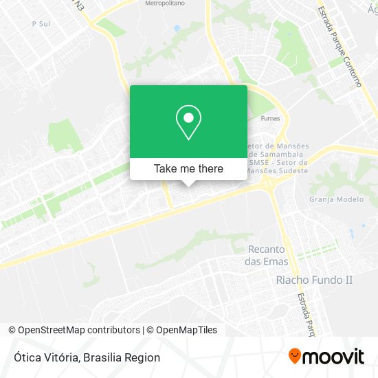 Ótica Vitória map