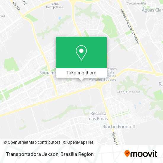 Transportadora Jekson map