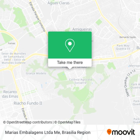 Marias Embalagens Ltda Me map