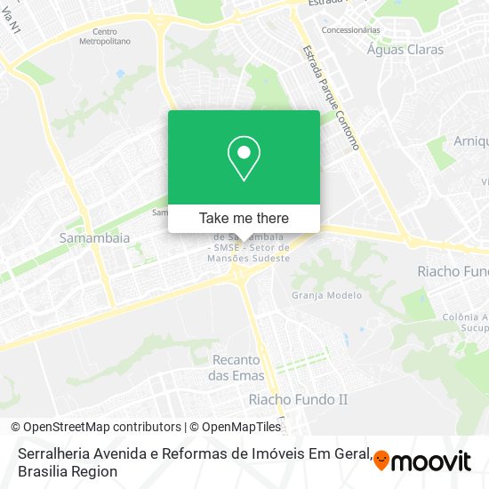 Serralheria Avenida e Reformas de Imóveis Em Geral map