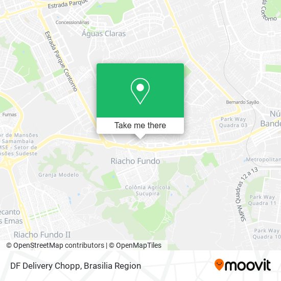 DF Delivery Chopp map