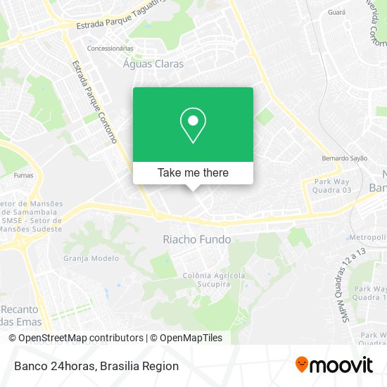 Banco 24horas map