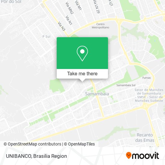 UNIBANCO map