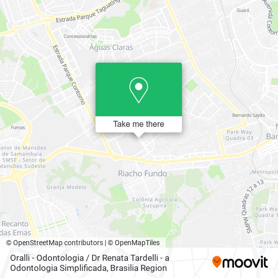 Oralli - Odontologia / Dr Renata Tardelli - a Odontologia Simplificada map
