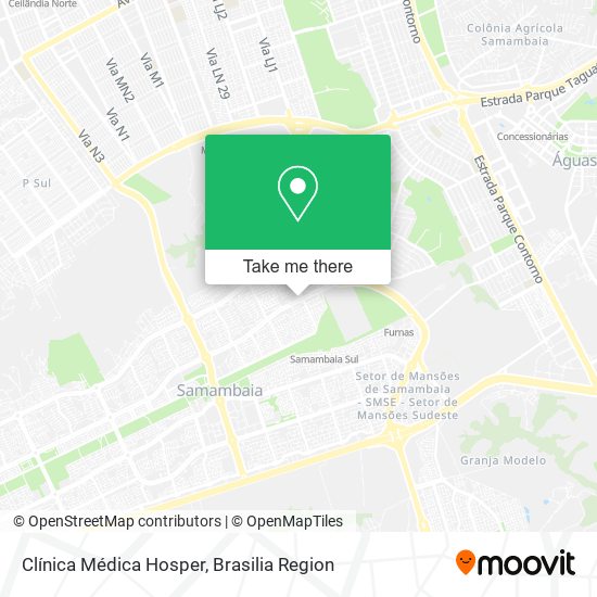 Clínica Médica Hosper map