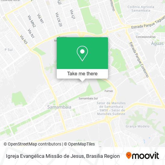 Igreja Evangélica Missão de Jesus map