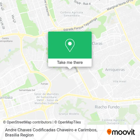 Andre Chaves Codificadas Chaveiro e Carimbos map