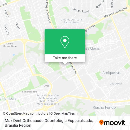 Max Dent Orthosaúde Odontologia Especializada map