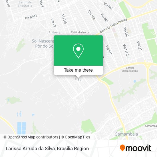 Mapa Larissa Arruda da Silva