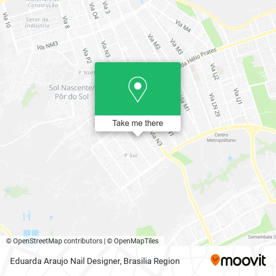 Eduarda Araujo Nail Designer map