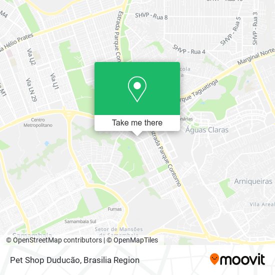 Pet Shop Duducão map