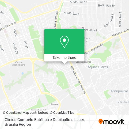 Clinica Campelo Estética e Depilação a Laser map