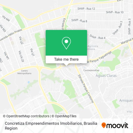 Mapa Concretiza Empreendimentos Imobiliarios