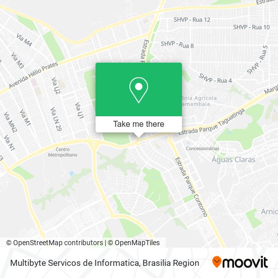 Mapa Multibyte Servicos de Informatica