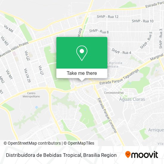 Distribuidora de Bebidas Tropical map