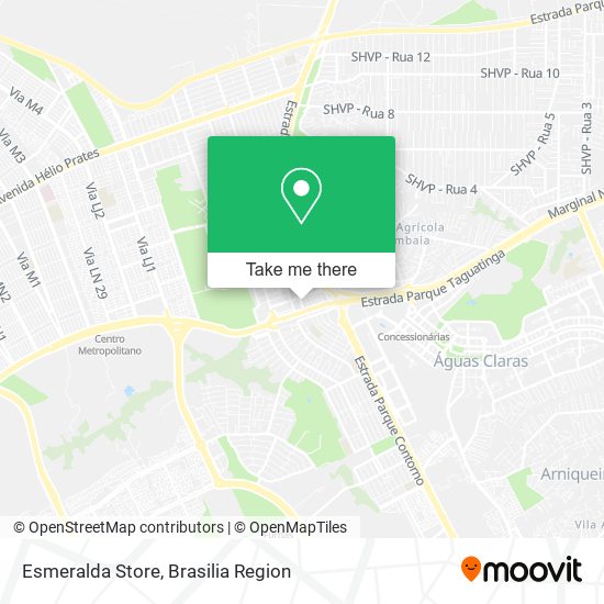 Esmeralda Store map