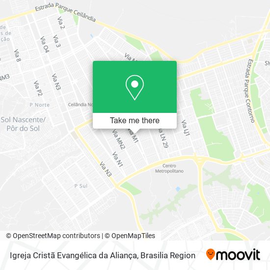 Igreja Cristã Evangélica da Aliança map