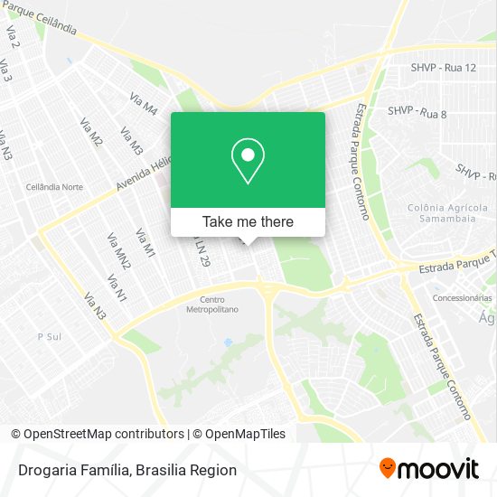 Drogaria Família map