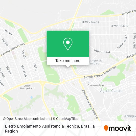 Eletro Enrolamento Assistência Técnica map