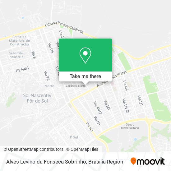 Alves Levino da Fonseca Sobrinho map