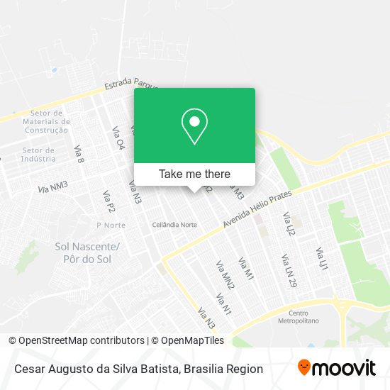 Mapa Cesar Augusto da Silva Batista