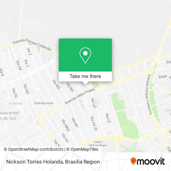 Nickson Torres Holanda map