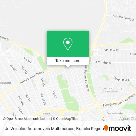 Je Veiculos Automoveis Multimarcas map