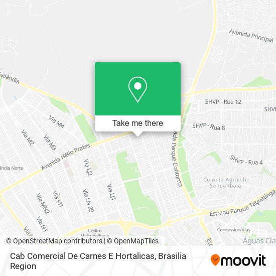 Mapa Cab Comercial De Carnes E Hortalicas