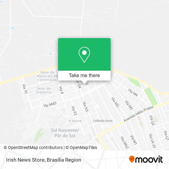 Irish News Store map