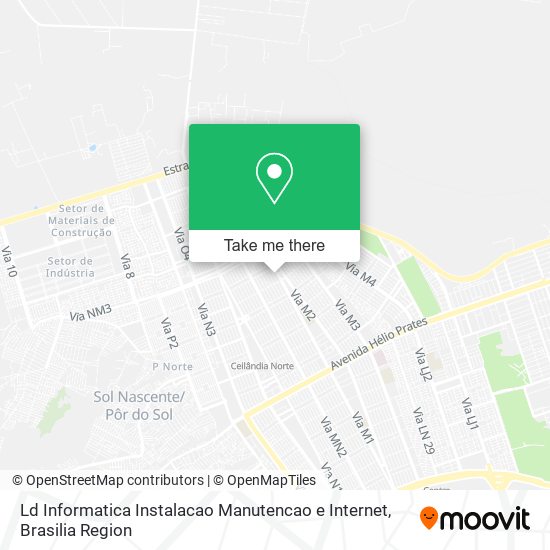 Mapa Ld Informatica Instalacao Manutencao e Internet