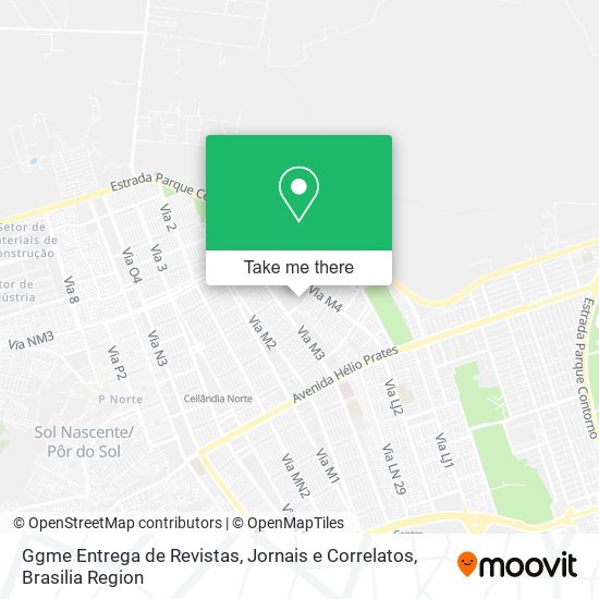 Mapa Ggme Entrega de Revistas, Jornais e Correlatos